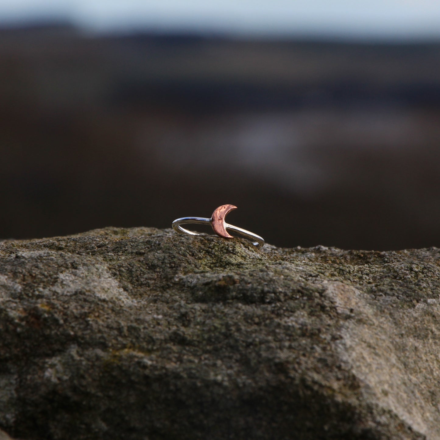 Handmade Silver Ring. Silver or Copper, Heart, Star or Crescent Moon.