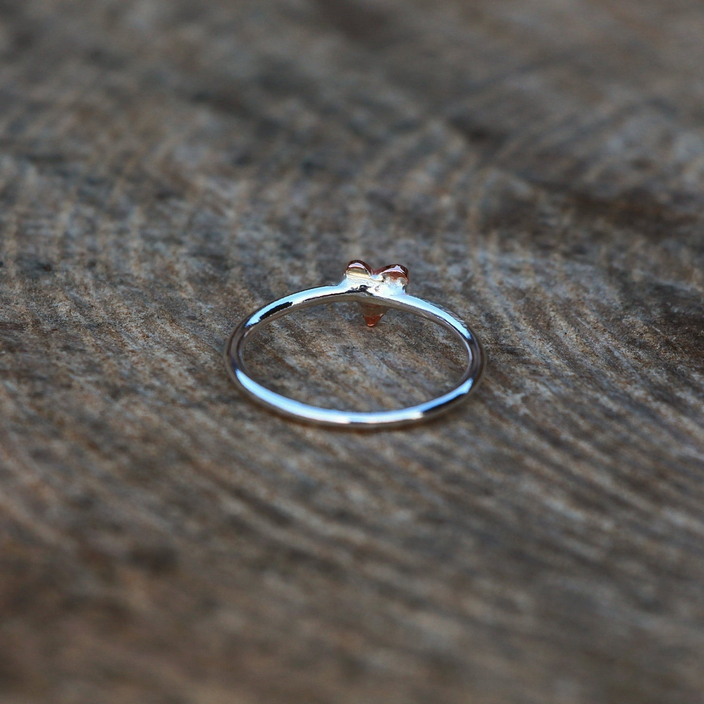 Handmade Silver Ring. Silver or Copper, Heart, Star or Crescent Moon.